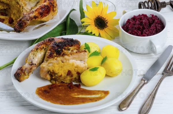 Baked chicken