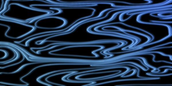 Neon Glow blue lines on a dark background, Glowing background