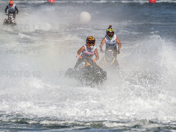 Olbia, Italy - September 16 - 20192 Aquabike world Championship gran prix of Italy