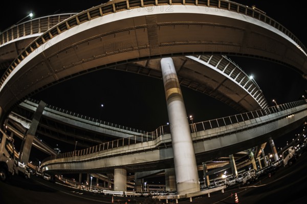 Bayshore Route Daikoku Junction (Tsurumi-ku, Yokohama City). Shooting Location: Yokohama-city kanagawa prefecture