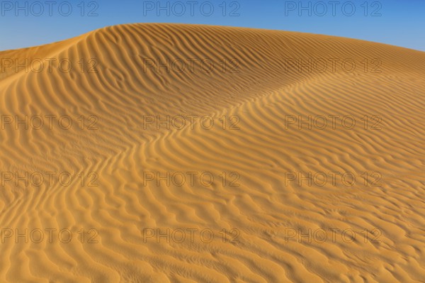 Rub al-Shali, the largest desert on earth in Oman, Rub al-Chali, Empty Quarter nea, Salalah, Dhofar Governorate, Oman, Asia