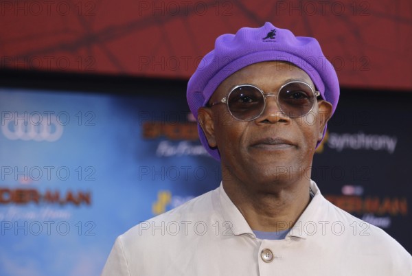 Samuel L. Jackson at the World premiere of 'Spider-Man Far From Home' held at the TCL Chinese Theatre in Hollywood, USA on June 26, 2019