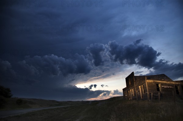 Storm Clouds Canada rural countryside Night Shot