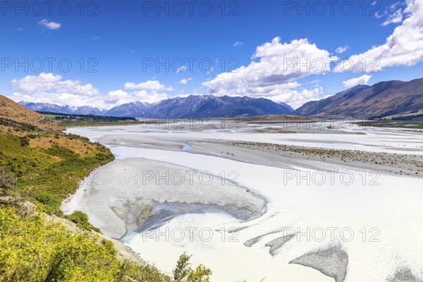 An image of a beautiful landscape in the south part of New Zealand