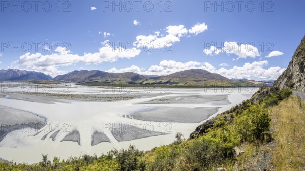 An image of a beautiful landscape in the south part of New Zealand