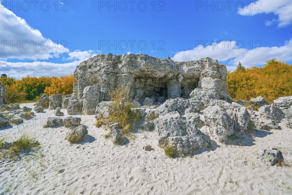 The Stone Desert (Pobiti Kamani) - Fabulous Rock Phenomenon in Varna Province, Bulgaria Varna, Bulgaria, Europe