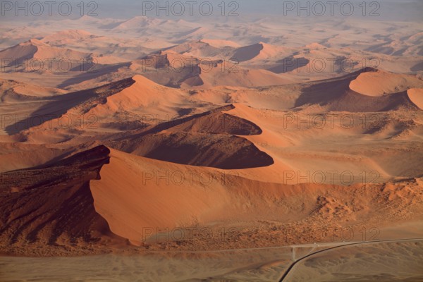 Hot air balloon ride over the Namib in the Namib-Naukluft National Park in Namibia