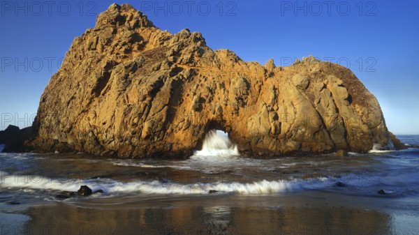 Pfeiffer Beach, rocks, Atlantic, surf, beach, California, USA, Atlantic coast, Pfeiffer Beach, California, USA, North America