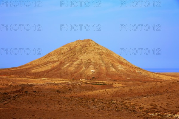 Tindaya mountain Fuerteventura at Canary Islands of Spain