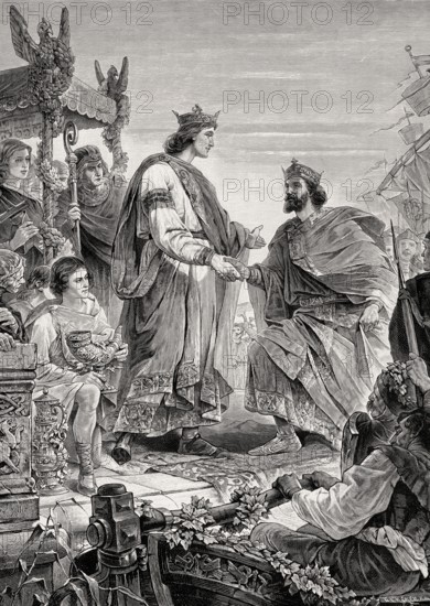 Meeting of Henry the Fowler and Charles III the Simple, 7 November 921, Treaty of Bonn