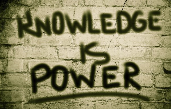 Knowledge Is Power Concept