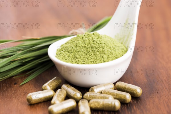 Young barley graß Detox superfood