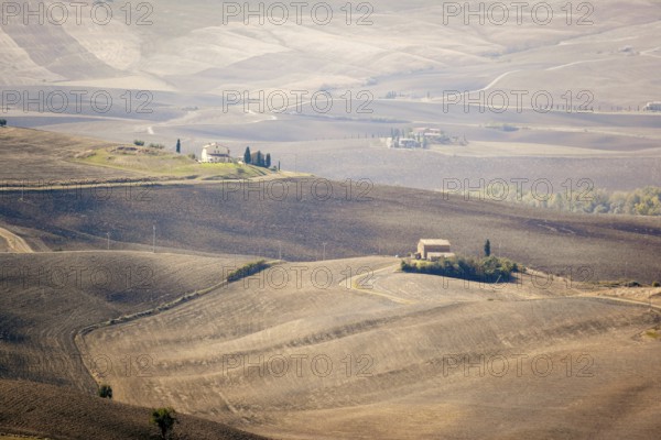 An image of the beautiful landscape near Pienza Italy
