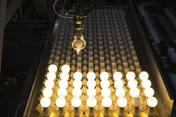 Test stand for LED lights