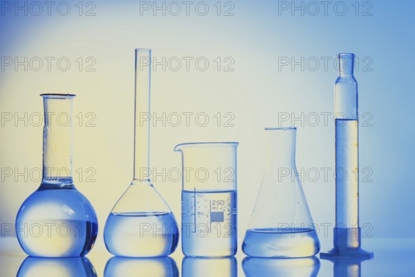 Laboratory glass for chemistry or medicine for research still life