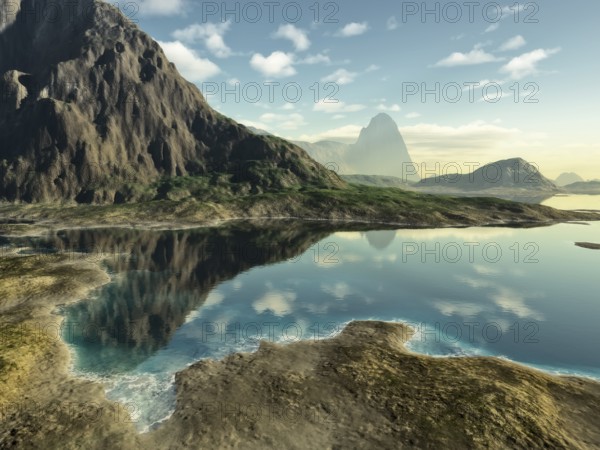 An image of a nice fantasy landscape
