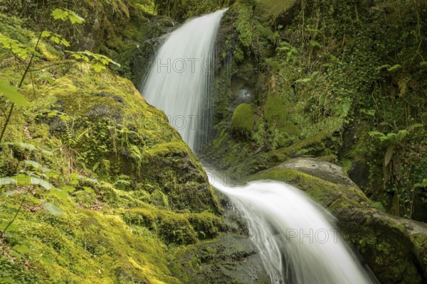 Waterfalls near Dolgoch, Gwynedd, Wales, UK