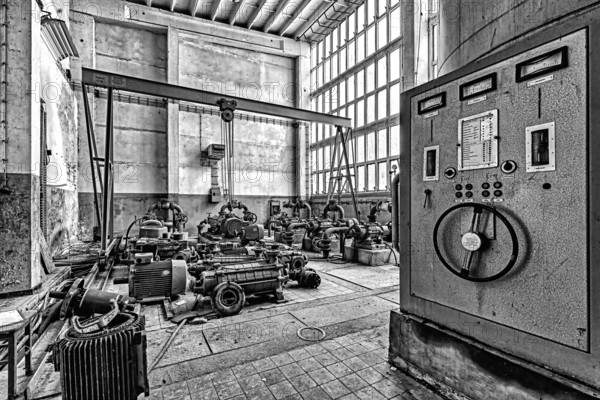 Waterworks machine hall Lost Places