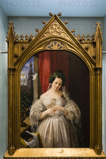 Albertine Mendelssohn Bartholdy, obra de August Theodor Kaselowsky, Museo Judío de Berlín, Berlin, Alemania