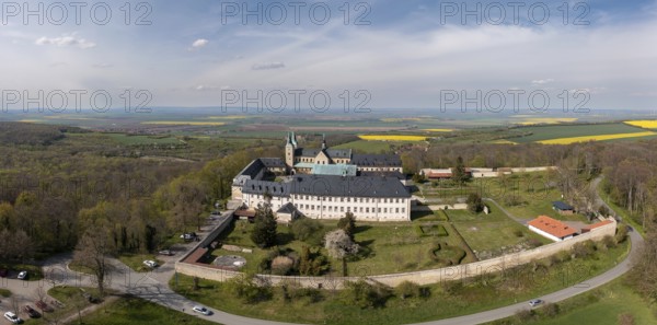 Aerial photographs district Harz Huy Huysburg
