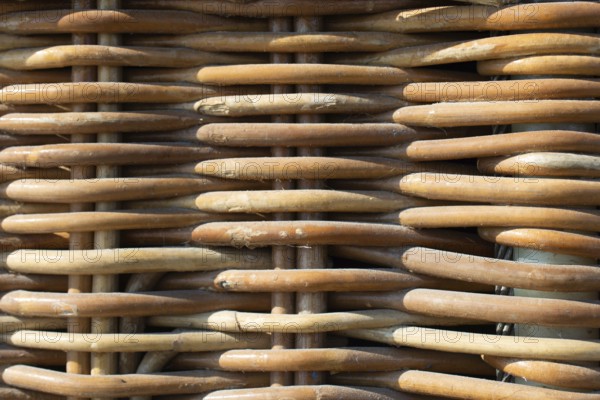 The texture of straw, weaving from straws background