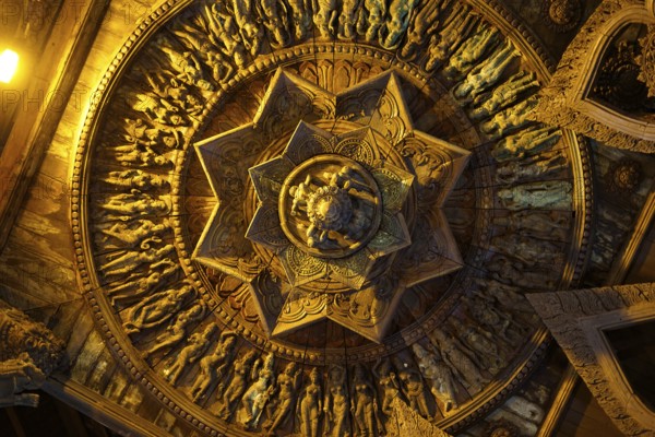 Sculpture of Sanctuary Oob Truth (Thailand Pattaya). Shooting Location: Thailand, Pattaya