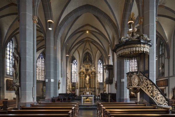 View to the east with the shrine of St Apollinaris under the altar mensa