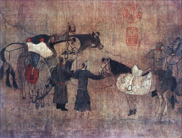 The Khitan people (or Khitai, Kitan, or Kidan), were a nomadic Mongolic people, originally located in Mongolia and Manchuria (the northeastern region of modern day China) from the 4th century. They dominated a vast area in northern China by the 10th century under the Liao Dynasty, but have left few relics that have survived until today.<br/><br/> After the fall of Liao in 1125, many Khitans moved further west and established the state of Kara Khitai, which was finally destroyed by the Mongol Empire in 1218