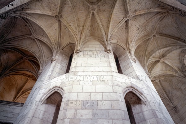 Amboise, castle, Château d'Amboise, Tour des Minimes, vaults