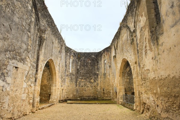 Part of a ruin of an old church