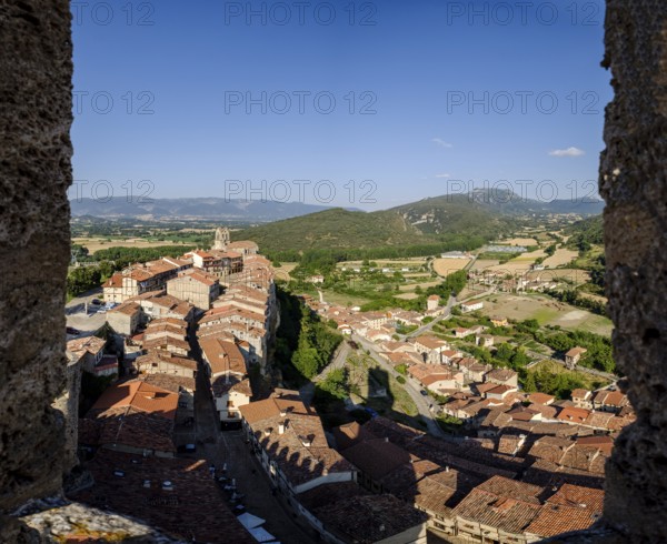 Hanging houses of Frías, Autonomous Community of Castilla y León, Spain, Europe
