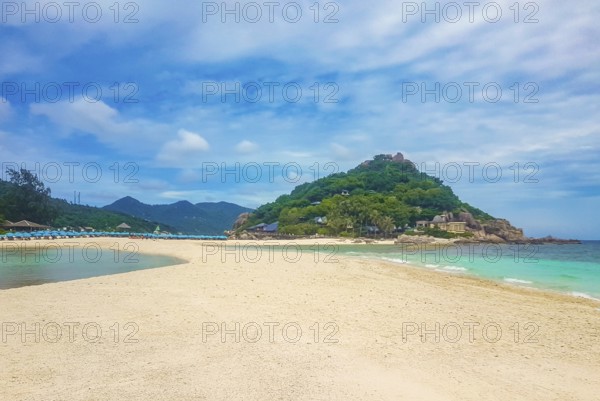 Most beautiful beaches. Koh Nang Yuan Beach near Koh Tao Koh in Thailand Surat Thani