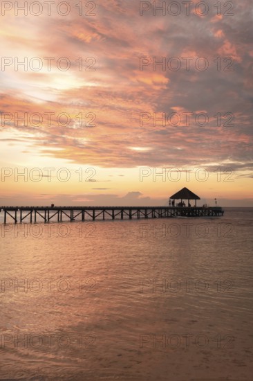 Sunset, Helengeli Island, Maldives, Asia
