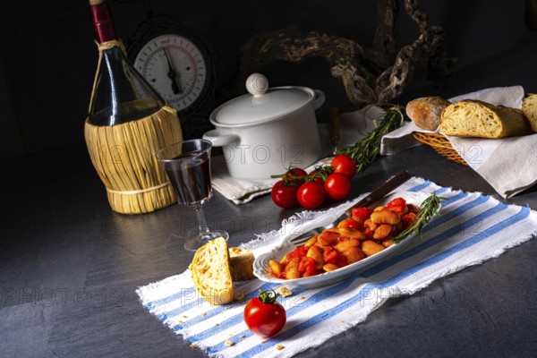 Gigantes Plaki Baked beans in tomato sauce