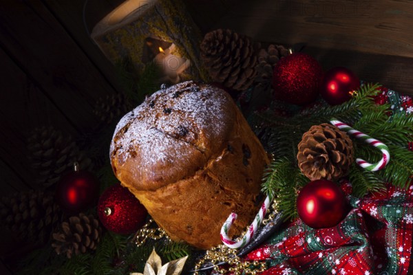Panettone, an Italian Christmas biscuit