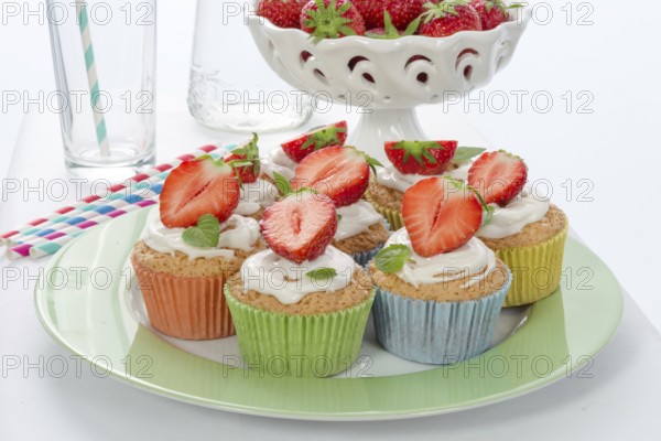 Strawberry muffins