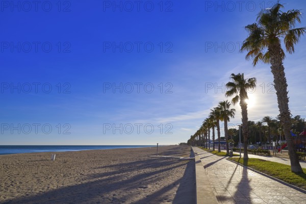 Cristall Cristal beach in Miami Platja of Tarragona at costa Dorada of Catalonia