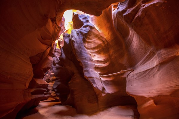 Arizona Antelope Canyon on Navajo land near Page USA
