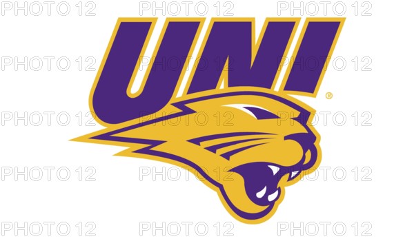 Northern Iowa Panthers logo, American colleges ncaa, Logo