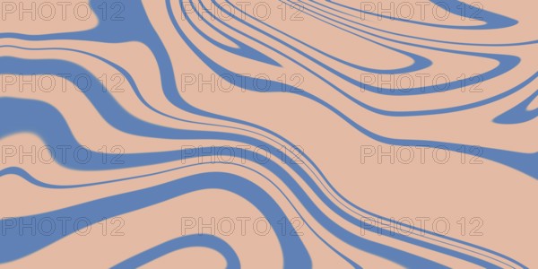 Royal Blue and Peach, trendy blue and red colors background