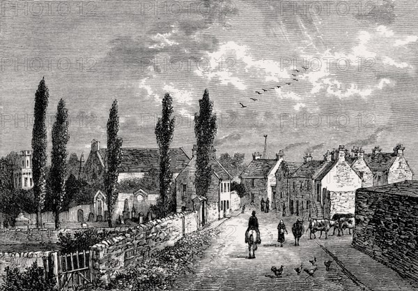 View of Restalrig, Edinburgh, Scotland, 19th century