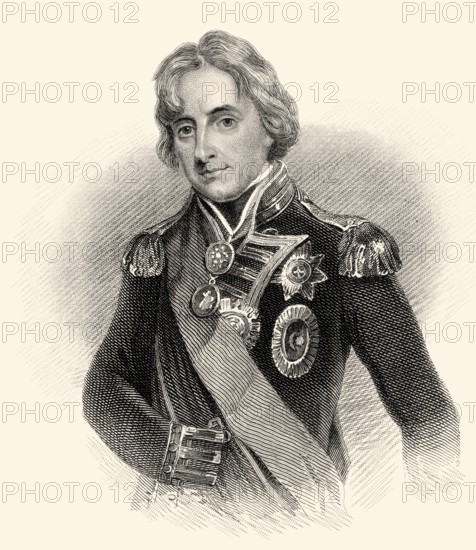 Horatio Nelson, 1st Viscount Nelson, 1st Baron Nelson of the Nile, Duke of Bronte, 1758-1805, britischer Admiral