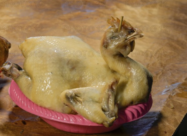 Cooked whole chicken, Food, Taiwan, Asia