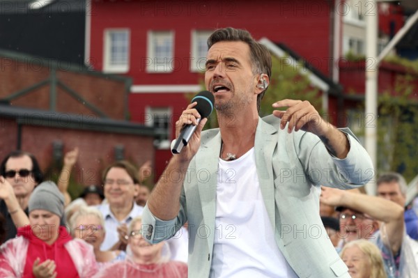 Florian Silbereisen (singer / musician / entertainer) on the ARD TV programme Immer wieder sonntags, Rust, Germany / Germany