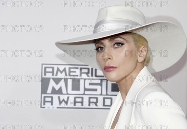 Lady Gaga at the 2016 American Music Awards held at the Microsoft Theater in Los Angeles, USA on November 20, 2016