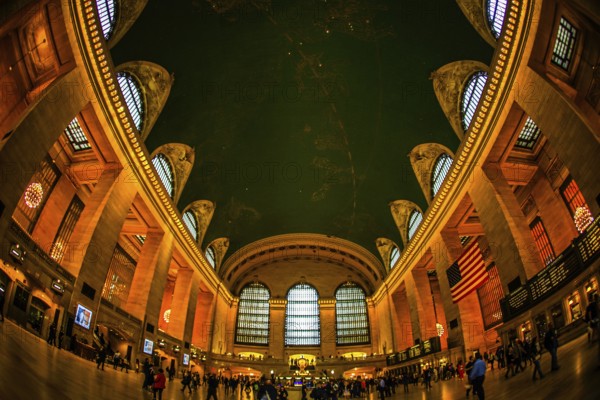 Grand Central Station (New York, USA). Shooting Location: New York, Manhattan