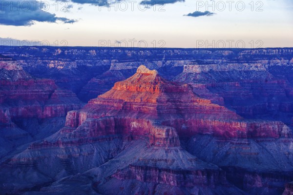 View from the South Rim of the Grand Canyon National Park, United States of America