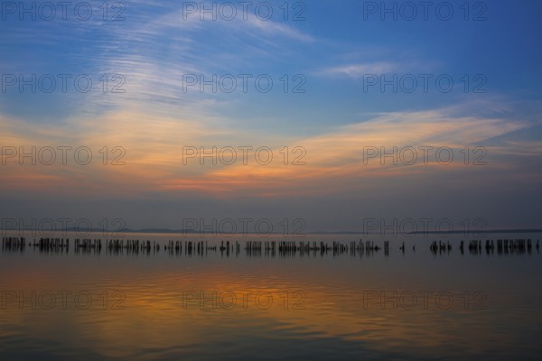 Ostseeliebe Island Rügen Sunset at the Jasmund Bodden