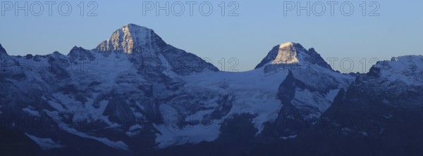 Breithorn and Tschingelhorn at sunrise