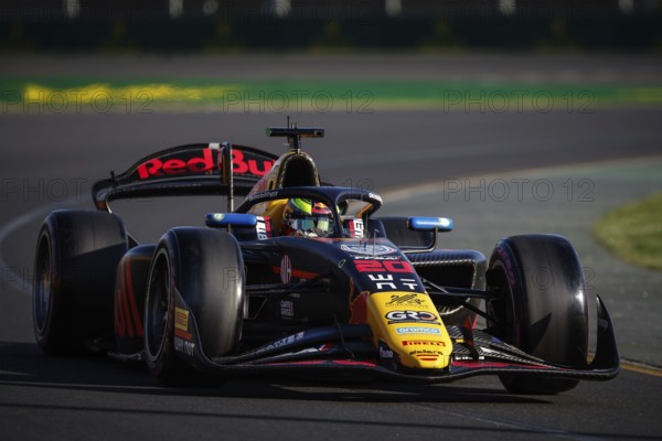 MELBOURNE, AUSTRALIA, MARCH 22: Isack Hadjar of France and Campos Racing during qualifying at the 2024 Formula 2 Australian Grand Prix at Albert Park in Melbourne, Australia, Oceania